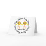 Chicks Against Breast Cancer Greeting Card