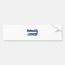 Chicks Dig Attorneys 2 Bumper Stickers
