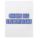 Chicks Dig Electricians flyers
