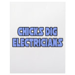 Chicks Dig Electricians letterhead