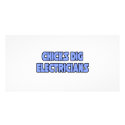 Chicks Dig Electricians photo cards