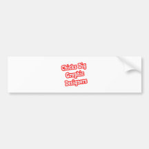 Chicks Dig Graphic Designers Bumper Sticker