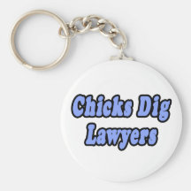 Chicks Dig Lawyers 2 Keychains