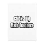 Chicks Dig Math Teachers