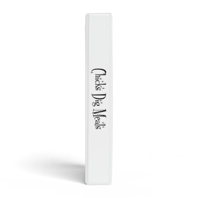Chicks Dig Meals 3 Ring Binder by ChicksDigDeals