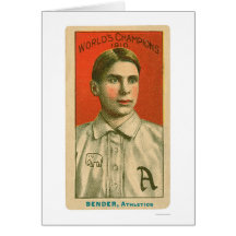 Chief Bender Baseball 1910 Cards
