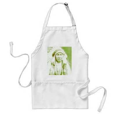 Chief Joseph Aprons by nativeamerican