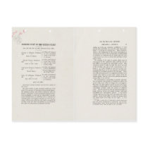 Chief Justice Earl Warren Miranda v Arizona Case Post Card