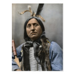 Chief Left Hand Bear Chief 1898 Vintage Postcard