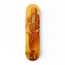Chief Quanah Parker of Kwahadi Comanche Sunburst Skateboards