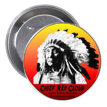 Chief Red Cloud Button