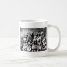 Chief Red Cloud & Other Chiefs, 1899 Coffee Mugs