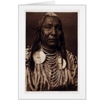 Chief Red Wing - Tatankamani - Walking Buffalo Greeting Cards