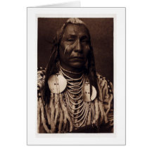 Chief Red Wing - Tatankamani - Walking Buffalo Greeting Cards