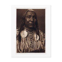 Chief Red Wing - Tatankamani - Walking Buffalo Post Card