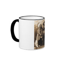 Chief Sitting Bull and Buffalo Bill 1895 Mug