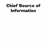 Chief Source of Information t-shirts