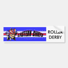 chiefs_banner, ROLLERDERBY Bumper Stickers