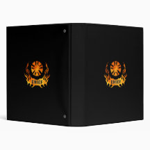 Chief's Flames Vinyl Binder