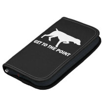 Chien allemand d'indicateur aux cheveux courts agenda folio