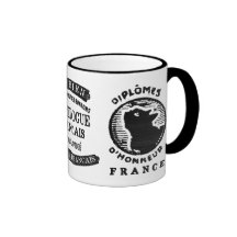 Chien Bon Bon Coffee Mugs
