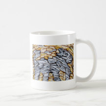 Chien cru de caverne (expressionisme cru) tasse