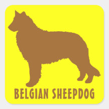 Chien de berger belge autocollants