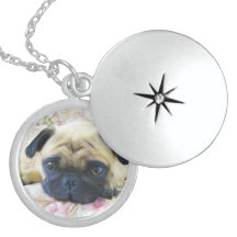 Chien de carlin pendentif