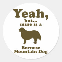 Chien de montagne de Bernese Autocollant