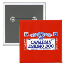 Chien esquimau canadien badges