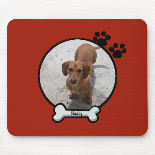 Chien fait sur commande Mousepad Tapis De Souris