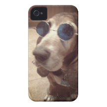 Chien heureux coque Case-Mate iPhone 4