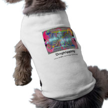 Chien léger de déclenchement tee-shirts pour chien