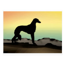 Chien Saluki de désert Carte Postale