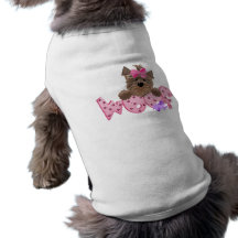 Chien Woof de Yorkie Manteau Pour Chien
