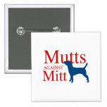 Chiens contre le gant pin's