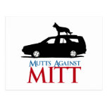 Chiens contre Mitt Romney .png Cartes Postales