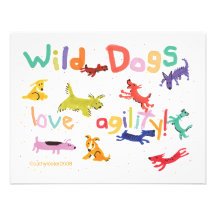 Chiens sauvages invitation