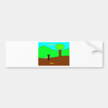 chif with migo.png bumper stickers