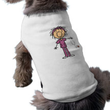 Chiffre femelle infirmière de bâton manteaux pour chien