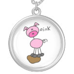 Chiffre PigNecklace de bâton Bijouterie Fantaisie