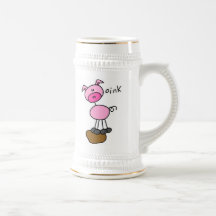 Chiffre T-shirts et cadeaux de bâton de porc Mugs À Café