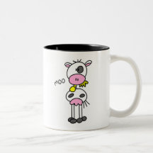 Chiffre T-shirts et cadeaux de bâton de vache Tasse