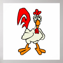 Chiggy Chicken Poster