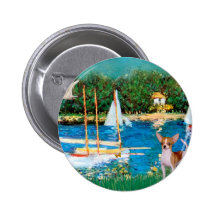 Chihuahua 4 - Sailboats Buttons