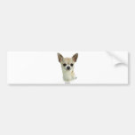 Chihuahua  9P93D-123_2 Bumper Stickers
