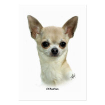 Chihuahua  9P93D-123_2 Business Card Templates