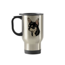 Chihuahua Black & Tan Travel Mug