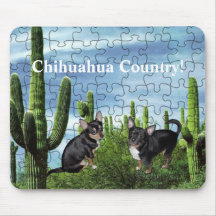Chihuahua Country 1A Mouse Mat