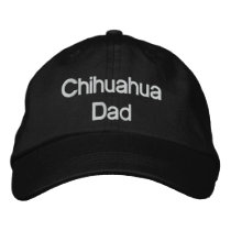 Chihuahua Dad Embroidered Baseball Caps